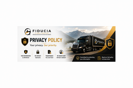 PRIVACY POLICY – FIDUCIA GLOBAL SERVICES LLC